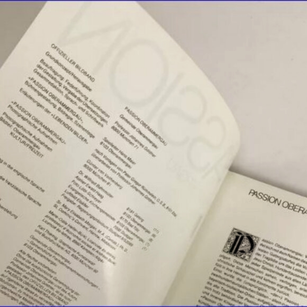 PASSION PLAY Oberammergau - 1980 Bundle - TableTop Book/Text Book/Audio Cassette - Picture 9 of 14